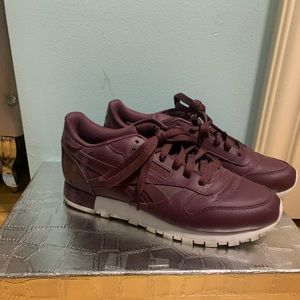 reebok classic leather sneakers